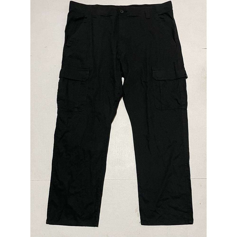 Wrangler ATG Cargo Pants Men's 38 X 30 Black Stretch Outdoor Hiking Utility